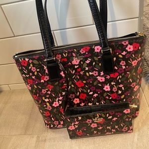 Kate spade handbag and wallet